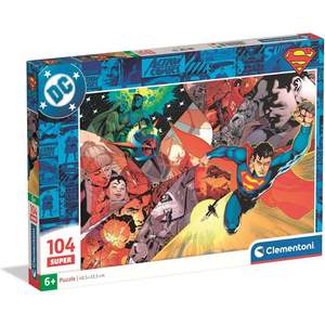 CLEMENTONI DC - Puzzle SUPER SUPERMAN 2025 de 104 pièces - Product Image 1