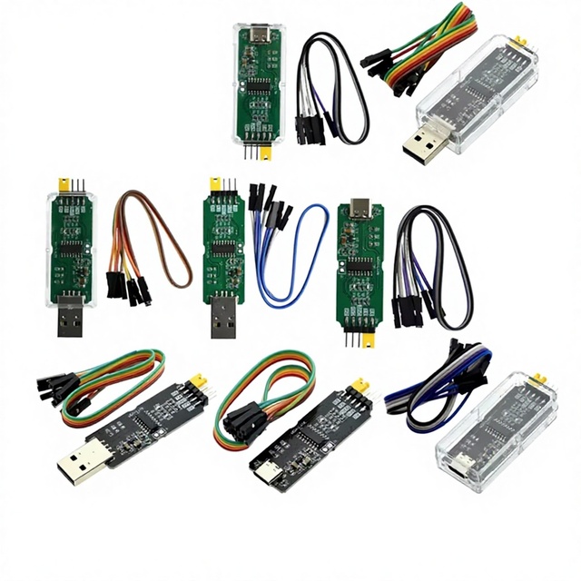 WCH-Link Emulator Replacing DApLINK/J-Link Downloader & Debugger with USB-A/Type-C Interface and Case