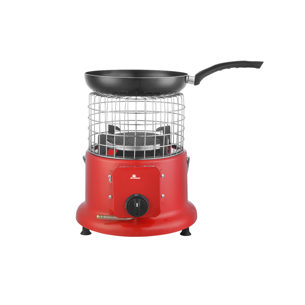 garden mile® 2000W Stainless Steel Table Top gas heater Pyramid Patio