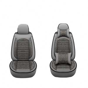 Coussin de siège de voiture en lin universel toutes saisons, housse de siège de haute qualité pour toute l'année, universel toutes saisons - Product Image 1