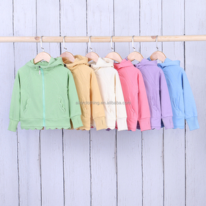 Sweat-shirt pour enfants filles, veste à capuche à manches longues, short de course pour l'école, les jeux en plein air et les vêtements de tous les jours - Product Image 2