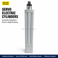 Cilindro Eléctrico Servoaccionado de Alta Velocidad con Husillo de Bolas, Actuador Lineal de Ahorro de Energía para Equipos Médicos y Brazos Robóticos