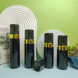 Bán buôn 4oz 5oz 200ml 250ml Matte Đen Pet nhựa sữa rửa mặt Mousse bọt bơm chai với nắp màu đen Mỹ phẩm container - Product Image 5