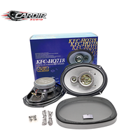 Speaker Mobil Koaksial 3 Arah Full Range 7x10 Inch 320W 12V Universal untuk Pintu Mobil, Pesanan Grosir Siap Kirim CR-HQ718