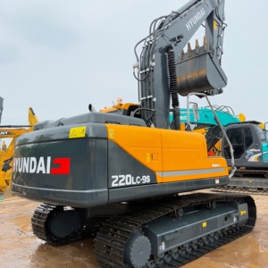 Excavadora Hyundai 220LC-9S Usada de 22 Toneladas en Buen Estado y a Bajo Precio, Excavadora Hyundai 220 de Segunda Mano, Herramientas de Construcción Usadas - Product Image 6
