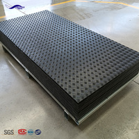 Tapis de protection du sol en HDPE haute densité, épaisseur 10 mm, résistant au feu et à l'usure, avec service de découpe pour la construction