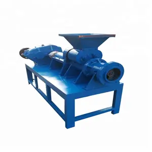 Rice husk wood sawdust charcoal briquette making machine press biomass coal briquette machine