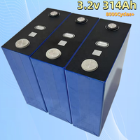 Cellules de batterie prismatiques rechargeables LiFePO4 à l'état solide Cornex 3.2v 314Ah certifiées CE/FCC/UN38.3 8000 cycles Batterie solaire