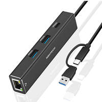 Huhutherlumlumluminum 10Gbps yype C hubs Switch Witch ternet ddapter ybrid 2 en 1 Cable 4 en 1 USub UB 3.1ub UB enen2 para PC C