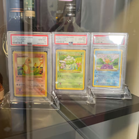 Meilleures ventes - Support antidérapant transparent en acrylique pour figurines, cartes à collectionner et objets de collection