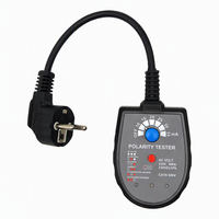 Testeur de Prise Électronique Haute Précision EOUTIL, Testeur GFCI/RCD pour Prises EU, Détecteur de Défauts de Ligne Électrique S2001-E, Garantie 1 An