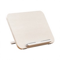 Support de lecture en bois YD-12 avec logo personnalisé, inclinaison réglable sur 6 niveaux, support de livre pour étudiants, enfants, apprentissage et dessin, bureau professionnel
