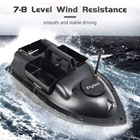 Bateau de pêche télécommandé Flytec V010 GPS avec positionnement intelligent, 40 points de localisation, 3 compartiments, capacité de 2 kg pour la pêche à la carpe et au surf, retour automatique