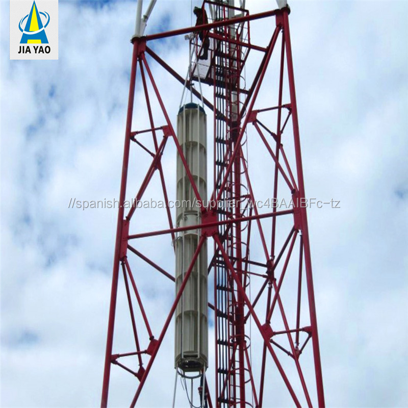 De calidad superior de comunicación de línea de alimentación torre de antena