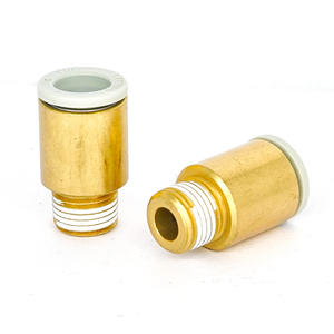 ข้อต่อลมแบบเร็ว SMC KQ2S04/06-M5A/KQ2S08/10/12-01/02/03/04/AS  วัสดุพลาสติก - Product Image 1