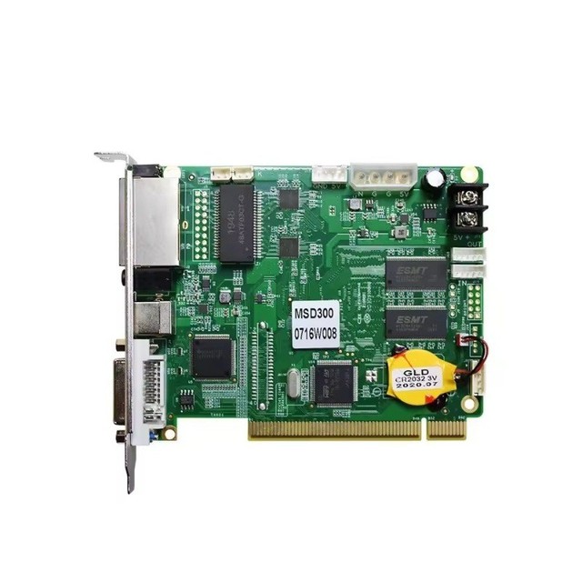 Nova MSD300-1 Sending Card - Dual Network Ports, 1.3 Million Points LED Display, Full Color Sending System Card