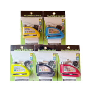 Kunci rem cakram <span class=keywords><strong>Alarm</strong></span> antibor, 110db tahan air untuk keselamatan sepeda motor - Product Image 5