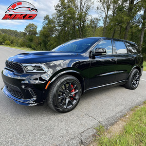 Convient pour Dodge Durango 2021-2026 2021+ Style Hellcat Lèvre de pare-chocs avant Noir brillant - Product Image 2