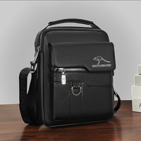 Sac bandoulière en cuir véritable Kangaroo Prince, en cuir de vachette, pour affaires, vente en gros