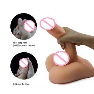 Muñeco Sexual Masculino Adulto con Torso, Dildo Suave 100% Impermeable, Ecológico, Masturbador Unisex, Juguete Anal Ajustado para Hombres Gay/Lesbianos/Bisexuales - Product Image 5