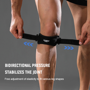 SHIWEI-2001 # Correa de <span class=keywords><strong>Rodilla</strong></span> <span class=keywords><strong>para</strong></span> Deportistas, Correa Rotuliana <span class=keywords><strong>para</strong></span> Proteger <span class=keywords><strong>la</strong></span> <span class=keywords><strong>Rodilla</strong></span> y <span class=keywords><strong>Estabilizar</strong></span> <span class=keywords><strong>la</strong></span> Rótula en Partidos de Baloncesto - Product Image 3