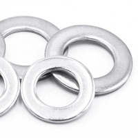 High Quality DIN Bonded Zinc Stainless Steel Flat Washers Custom Size Industrial Plain Washers for Fasteners