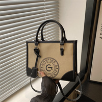 Tas Clutch Wanita Besar Terlaris 2026, Dompet Santai Kulit PU, Ritsleting Tahan Air, Rantai Lepas Pasang, Tas Selempang Bahu