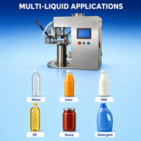 Machine de remplissage de bouteilles de petite taille, machine de remplissage automatique de bouteilles, ligne de production d'eau en bouteille de 100 ml à 500 ml, Dayilong