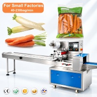 Machine d'emballage automatique pour produits frais, machine d'emballage pour radis blancs et carottes
