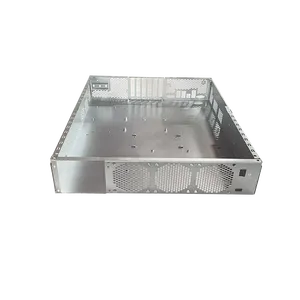 Tùy chỉnh tấm kim loại chế tạo dịch vụ thép không gỉ nhôm sheetmetal Bìa Chassis vỏ vỏ nhà ở hộp bao vây - Product Image 3
