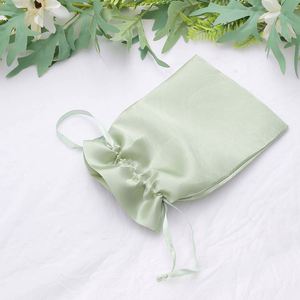 Pochette Cadeau Personnalisée Réutilisable en Soie Satinée avec Cordon de Serrage – Luxe pour Cheveux, Bijoux, Cosmétiques, Maquillage, Téléphones Portables, Chaussures et Emballage Anti-Poussière - Product Image 4