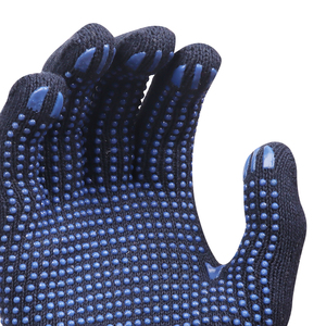 Guantes de Trabajo XINGYU con Puntos de PVC, Calibre 7, Guantes de Seguridad de Algodón Azul, Resistentes al Desgaste, Guantes de Algodón para Construcción - Product Image 2