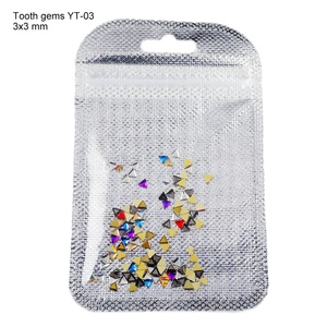 Yantuo gran oferta Ojo de caballo suelto Flatback diamantes de imitación Diente de cristal gemas <span class=keywords><strong>para</strong></span> dientes arte versátil decorativo - Product Image 4