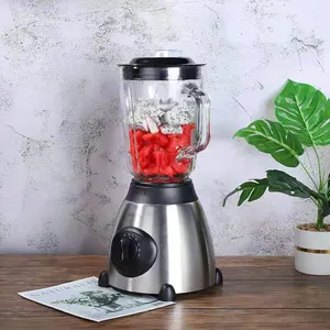 Stainless Steel Glass Grinder Multifunctional Home Kitchen Appliances Electric Fruit Smoothie Mixer Food Juicers And Blenders