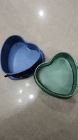 Moule à gâteau en forme de cœur de 10 cm en acier au carbone, écologique et antiadhésif, compatible four
