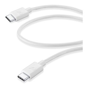 Cavo USB C POWER <b>CABLE</b> White 0,6m USBDATA06USBC2CW - Product Image 1