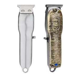 Resuxi JM-1015 không dây Chuyên nghiệp t-blade Tông đơ cắt tóc Cắt Tóc máy sạc điện cắt tóc cho nam giới - Product Image 2