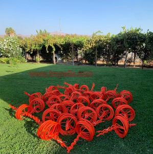 Jardín al aire libre Cuerda de plástico Rama de árbol Espiral Pájaro Vuelo Desviador Repelente de pájaros - Product Image 5