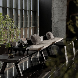 Diseño gráfico de renderizado 3D de estilo moderno y contemporáneo, conjunto de muebles creativos para interiores de hoteles, casas y apartamentos. - Product Image 3