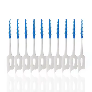Brosse à cure-dents en silicone disponible OEM Advanced Soft <span class=keywords><strong>Tepe</strong></span> Pics dentaires interdentaires pour adultes Accessoire de soins dentaires - Product Image 2