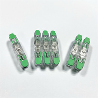 Bloc de jonction rapide pour câbles électriques 1, 2 ou 3 broches, compact, mini, à levier, avec connecteur à écrou - Distributeur agréé
