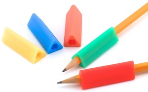 Soporte de silicona para lápices, herramienta de corrección de postura para escribir, nuevo - Product Image 2