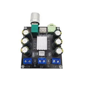 Taidacent 2*5W 5V PAM8406 Amplificateur Numérique Module 5W + 5W Haut-Parleur De Voiture Amplificateurs Pcb le Mini panneau Stéréo de Classe D Amplificateur Audio