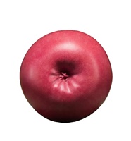 Les pommes rouges en cuivre symbolisent la paix, le fruit, la décoration de la maison, la veille de Noël et les cadeaux de Noël.