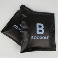 Emballage pour sweats à capuche, t-shirts, plastique givré avec fermeture éclair, sachets refermables pour vêtements, sacs en plastique personnalisés pour vêtements