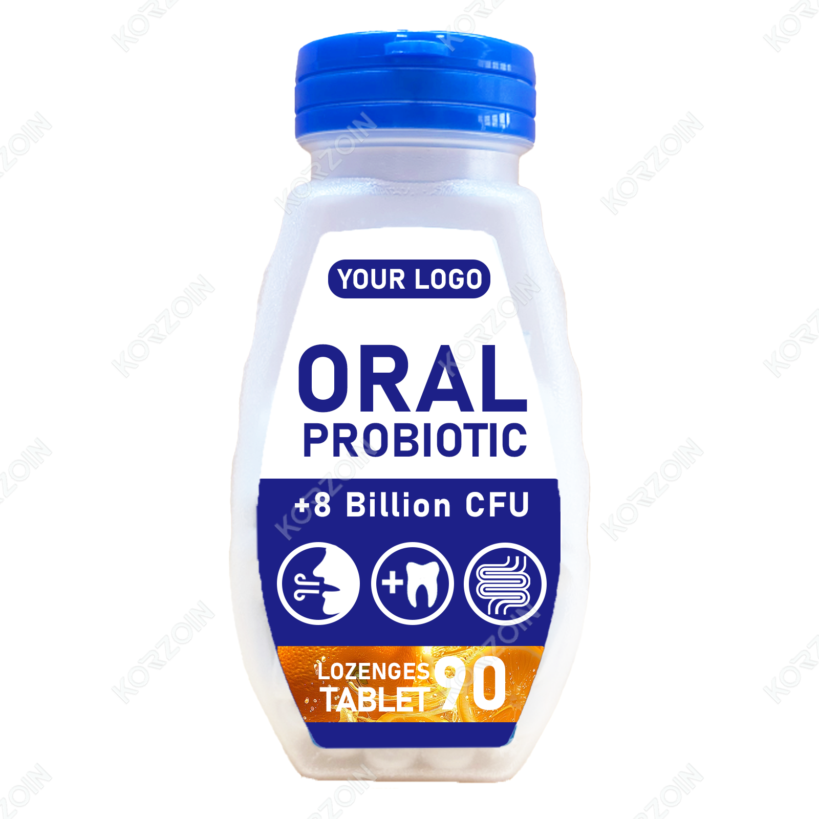 04# OEM FRESH CITRUS ORAL PROBIOTIC TABLET
