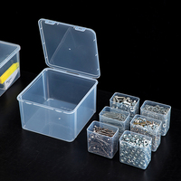 Organisateur d'outils multifonctions portable moderne Boîte de rangement rectangulaire en plastique PP étanche Compartiments transparents Injection