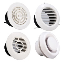 HVAC Ventilation Montage en céramique diffuseur d'air pour chambre bureau plafond