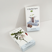 Boîtes en carton de papier d'art personnalisées pour l'emballage alimentaire de graines de plantes