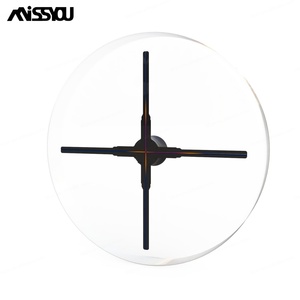 Nouveau ventilateur holographique 3D à écran LED de 46 cm, étanche pour extérieur - Product Image 2